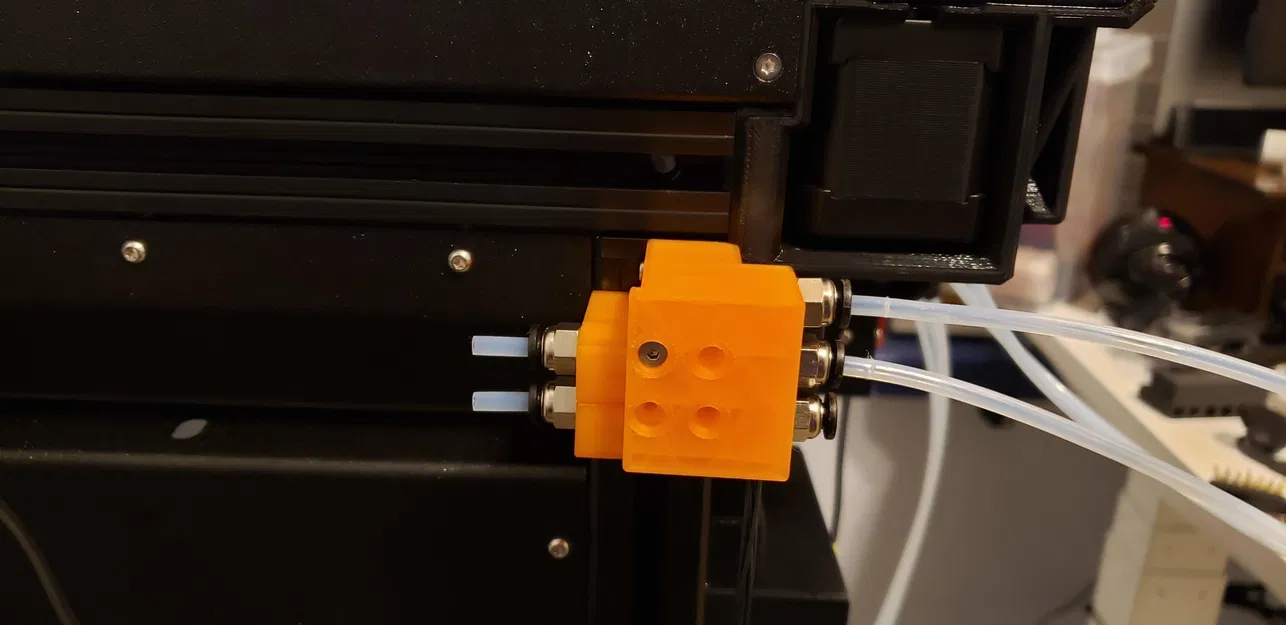 Cảm biến Filament Bên Hông Prusa XL cófitting nam châm tháo rời và khớp nối PTFE - Image 2