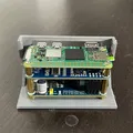 Khung Gắn Rack 1U Cho Waveshare PoE Ethernet / USB Hub HAT & Pi Zero - Thumbnail 12