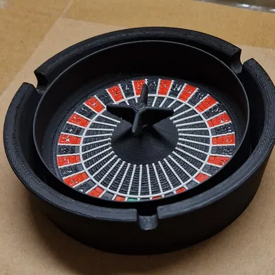 Gạt Tàn Roulette Quay Được