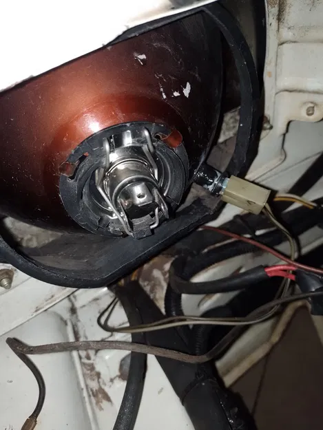 Giá đỡ đèn pha Gol quadrado - Image 1