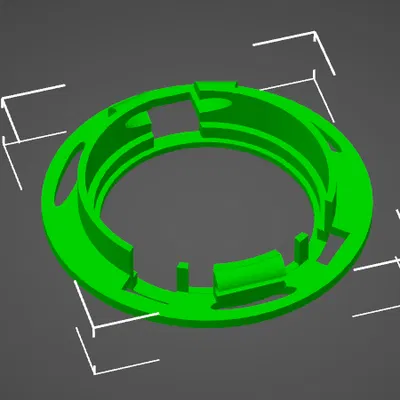 Giá đỡ đèn pha Gol quadrado