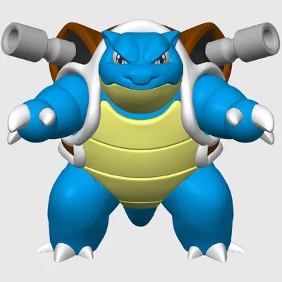 Mô Hình Blastoise - Pokemon - Đa Sắc
