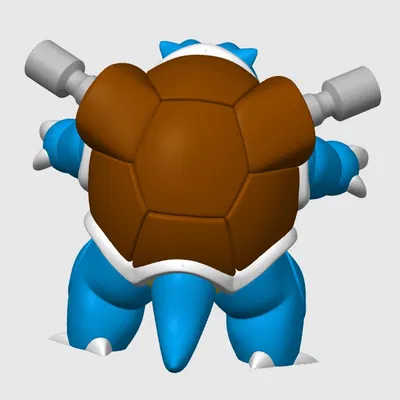 Mô Hình Blastoise - Pokemon - Đa Sắc