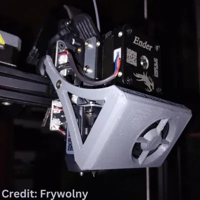 Kệ Quạt Sprite Ender V3 SE (Logo Ender)