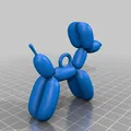 Balloon Dog với vòng - Thumbnail 2