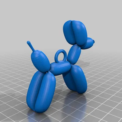 Balloon Dog với vòng