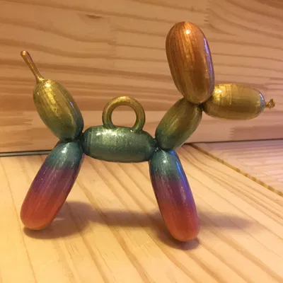 Balloon Dog với vòng
