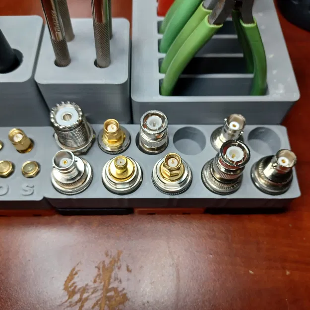 Hộp Đựng Đầu Nối UHF Gridfinity - Image 2