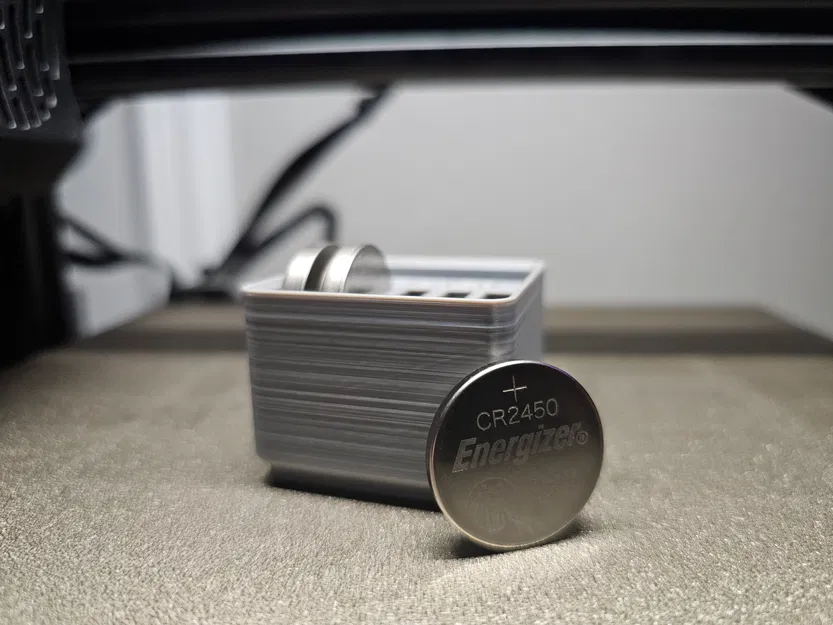 Hộp Đựng Pin CR2450 Chuẩn Gridfinity - Image 1