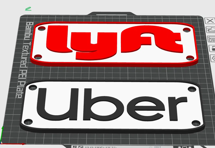 Biển hiệu cho tài xế Uber và Lyft - Image 1