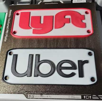 Biển hiệu cho tài xế Uber và Lyft - Image 2