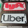 Biển hiệu cho tài xế Uber và Lyft - Thumbnail 2