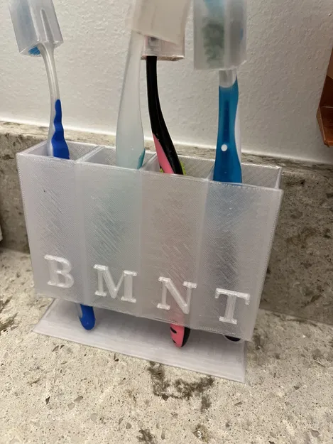 Kệ Đựng Bàn Chải Đánh Răng NoMess - 4 Ngăn - Image 1