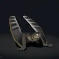 Mô hình Anurognathus - Tượng Pterosaur Cánh Dơi - Thumbnail 3
