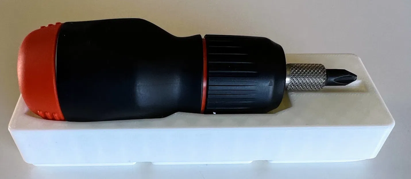 Giá Đựng Tua Vít LTT Stubby Gridfinity 1x3 - Image 1