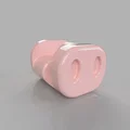 Chỗ Cài Kính Hình Con Heo - Thumbnail 3