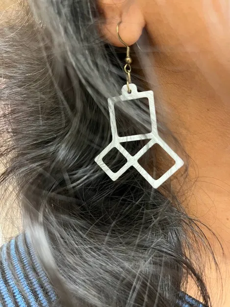 Bông tai Chứng minh Định lý Pitago cho dân mê toán! - Image 1