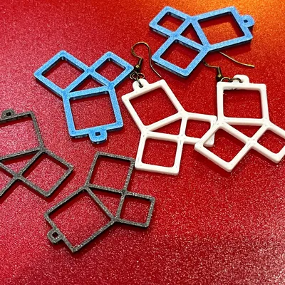 Bông tai Chứng minh Định lý Pitago cho dân mê toán!