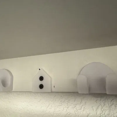 Móc Treo Quần Áo Âm Ốc Vít