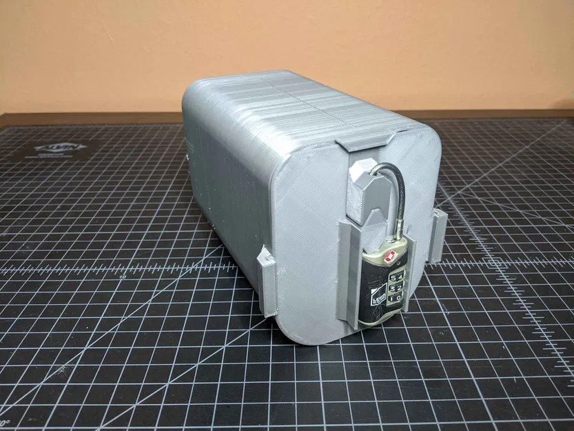 Hộp Khóa Tròn Quá Khổ Cho Khóa Cáp Mini TSA - Image 1