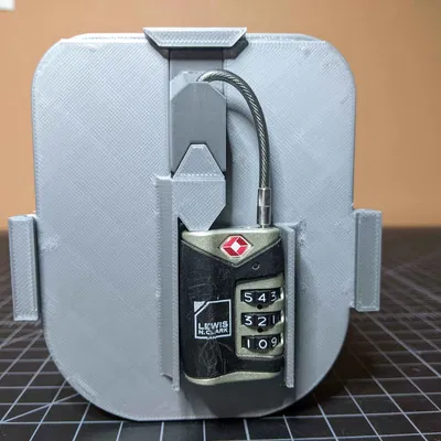 Hộp Khóa Tròn Quá Khổ Cho Khóa Cáp Mini TSA