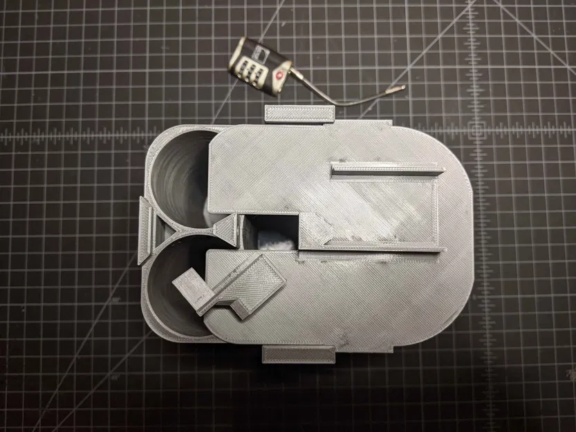 Hộp Khóa Tròn Quá Khổ Cho Khóa Cáp Mini TSA - Image 3