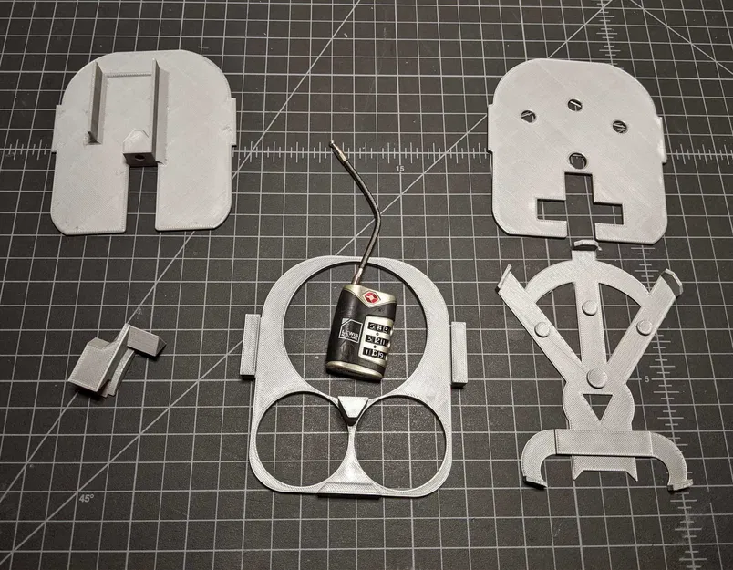 Hộp Khóa Tròn Quá Khổ Cho Khóa Cáp Mini TSA - Image 4