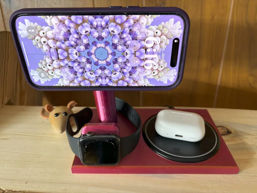 Điện thoại từ tính; đồng hồ; giá đỡ bộ sạc tai nghe - Image 1