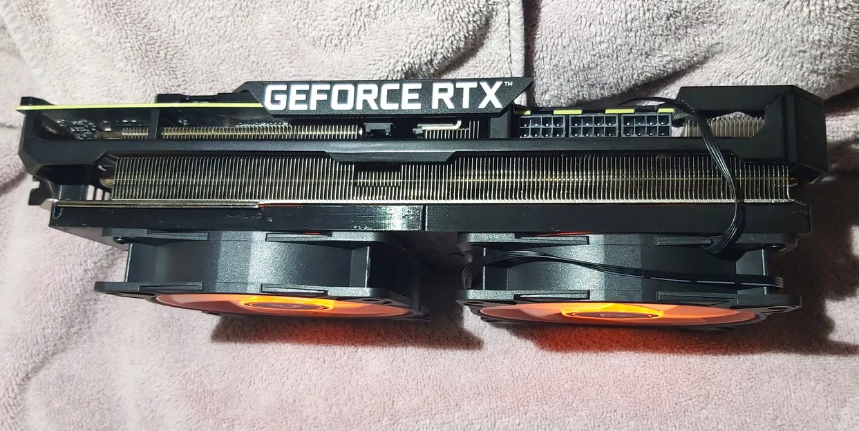 Kẹp Quạt Kép 120mm Cho Strix 3090 - 3080 - 3070 - ti - Image 2