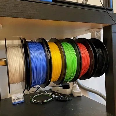 Giá Đỡ Cuộn Dây Tóc Cho Kệ IKEA Lack