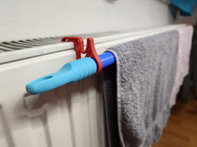 Móc treo/móc phơi đồ tản nhiệt đơn giản nhất - Image 3