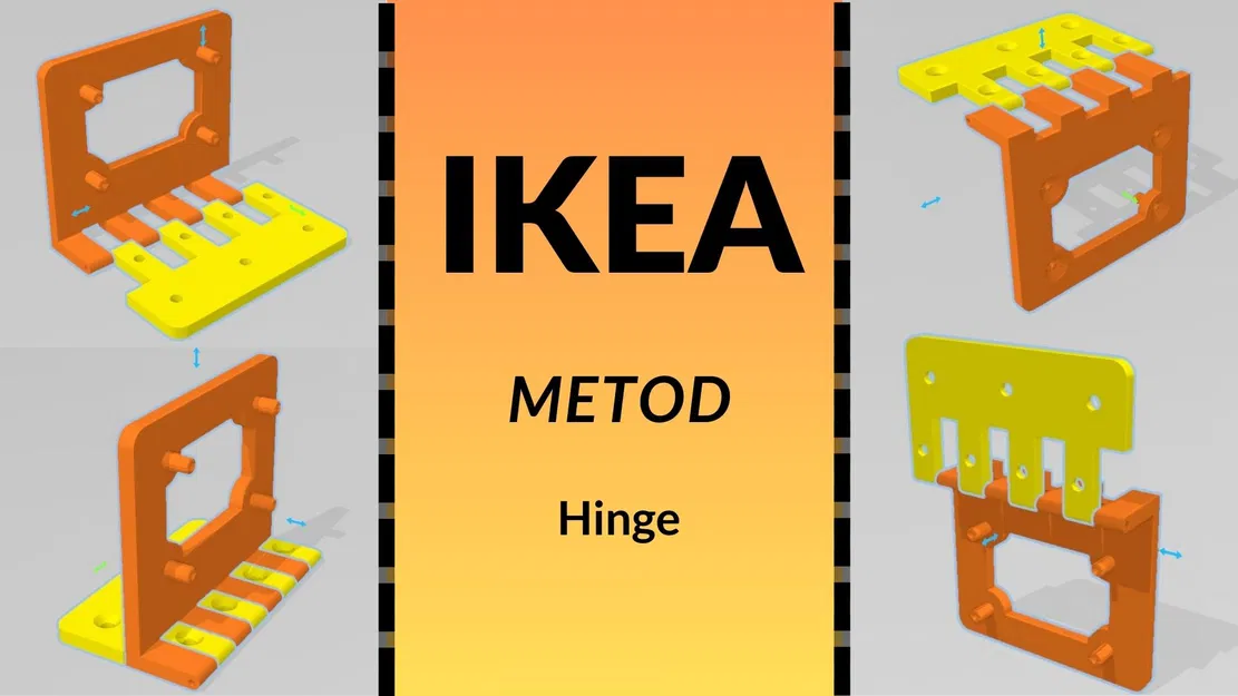 Bản lề cho IKEA METOD (không làm hỏng thân tủ) - Image 1