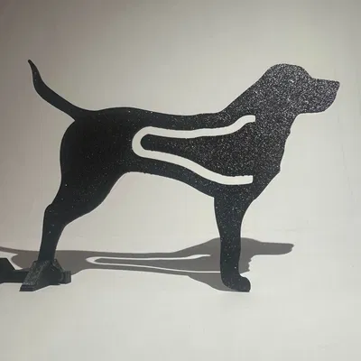 Dấu trang hình chó Labrador