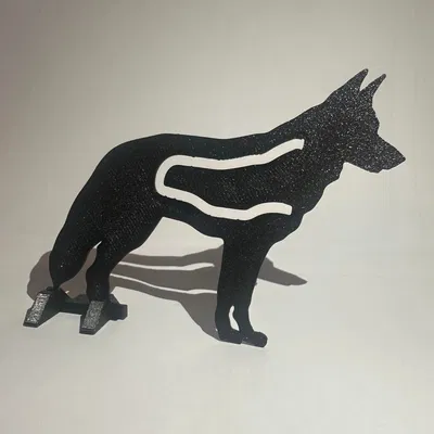 Dấu trang hình chó chăn cừu Đức