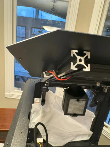 Giá đỡ kênh đèn LED cho thanh nhôm 2020, hướng xuống - Image 2