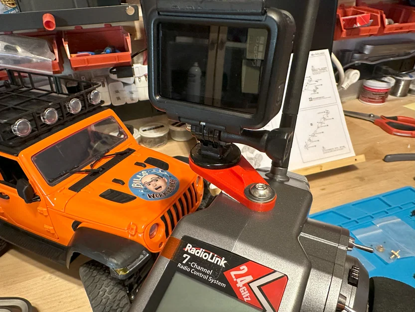 Giá Gắn GoPro cho RadioLink RC6GS - Image 1