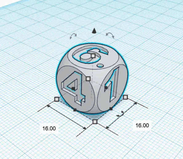 Xúc xắc 1-6 - Image 1