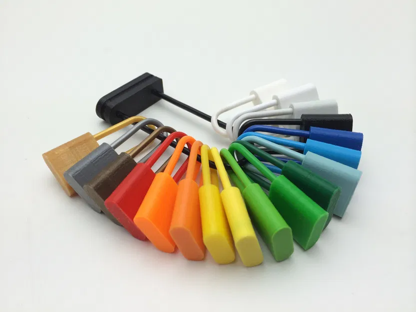 Mẫu Màu Sợi Filament 3 mm - Image 2