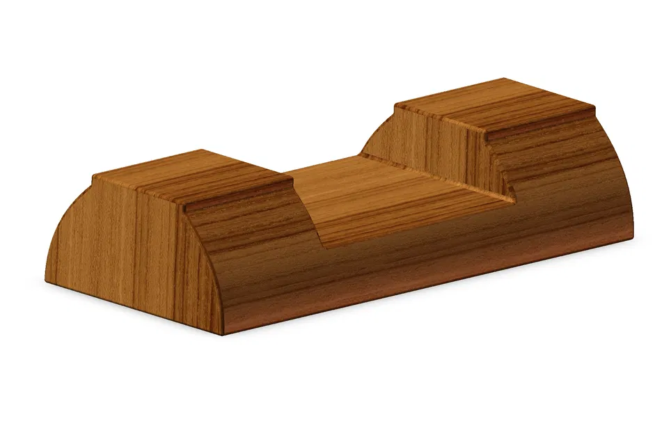 Vintage Lincoln Log Half Wide Pieces - Image 1