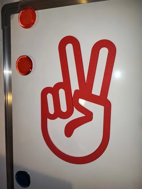 Nam châm Bàn Tay Hòa Bình - Image 1