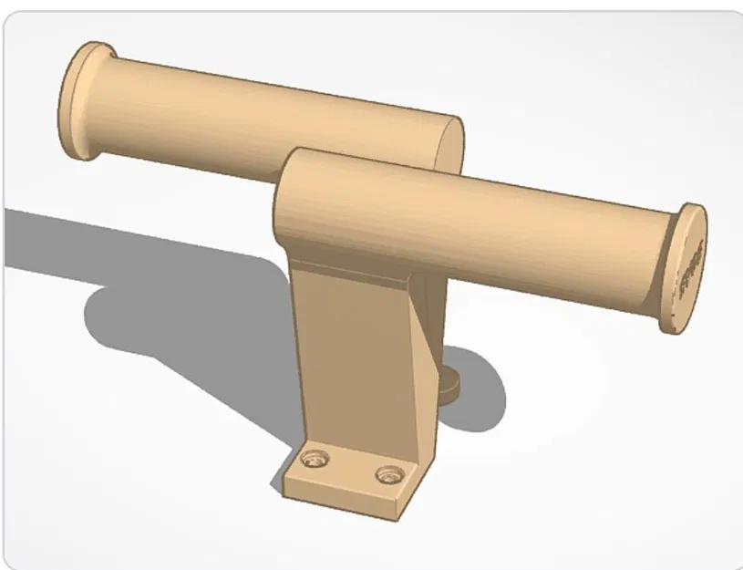Giá đỡ 2 cuộn dây tóc đôi (trước/sau) cho SV06 - Image 1