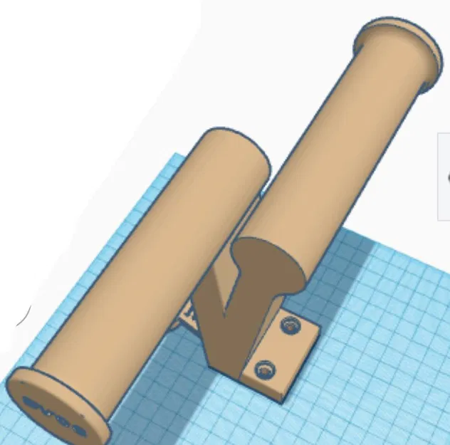 Giá đỡ 2 cuộn dây tóc đôi (trước/sau) cho SV06 - Image 2