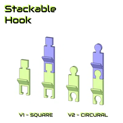 Móc Treo Có Thể Xếp Chồng