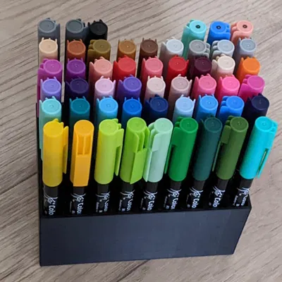 Chỗ Cắm Bút Cho 54 Cây Bút Màu Sakura Koi