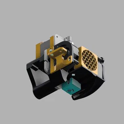 Microswiss DD Hotend | Bản Ray Tuyến Tính