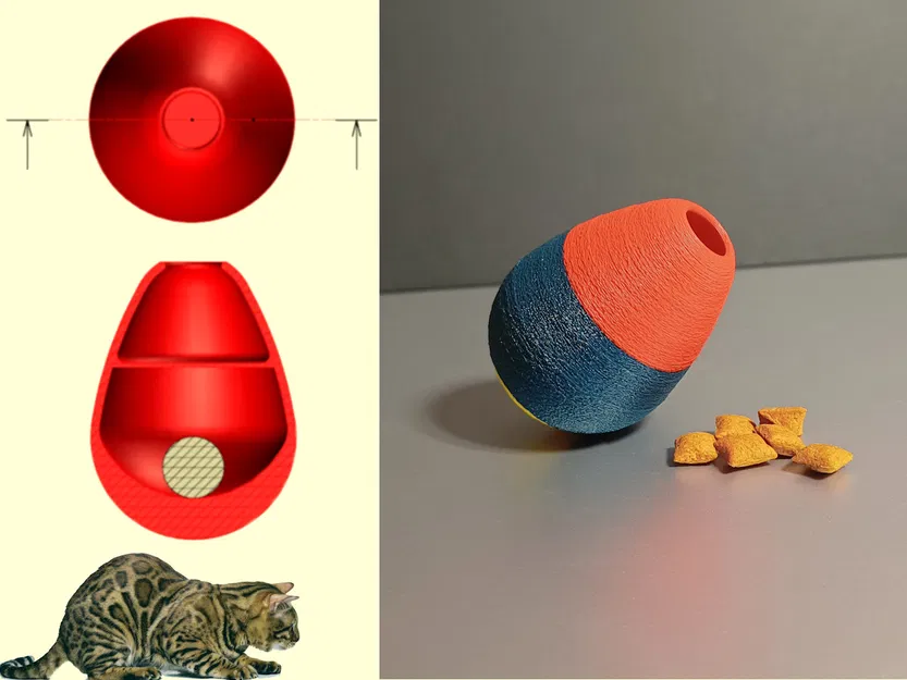 Trứng Lắc Bánh (Đồ Chơi Cho Mèo) - Image 1