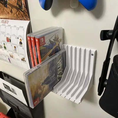 Hộp đựng băng game Nintendo Switch treo tường x10