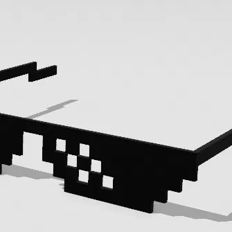 Kính Thug Life - Mô hình 3D độc đáo