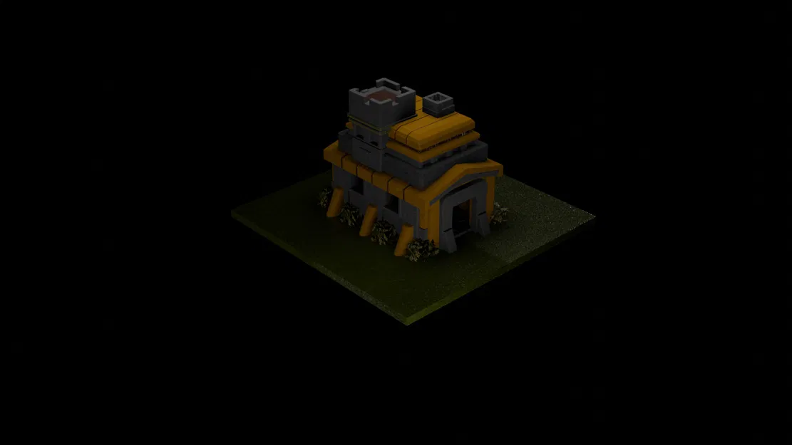 Mô Hình Nhà Chính Clash of Clans Cấp 1 - Image 6