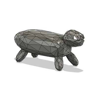 Mô hình động vật LowPolyTier
